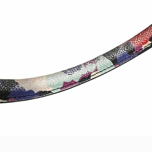 Tory Burch Robinson Floral Print Leather Handbag - Picture 11 of 13